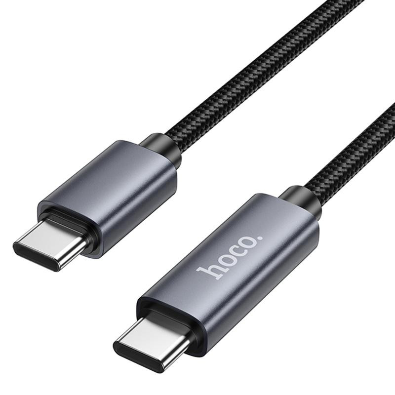 Дата кабель Hoco X112 Favor with display Type-C to Type-C 60W (1m) Херсон - изображение 3