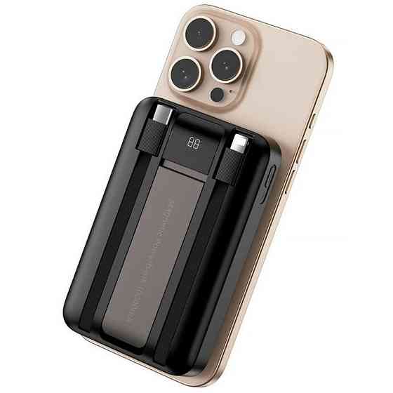 Портативное ЗУ Power Bank WIWU Wi-P061 22.5W+PD20W с БЗУ+iWatch with cable 10000 mAh Херсон