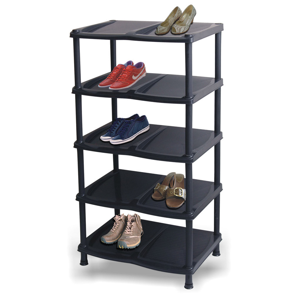 Полка для обуви Planet черная Киев - изображение 6