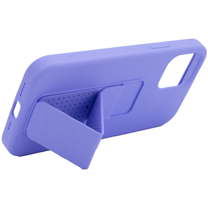 Чехол Silicone Case Hand Holder для Apple iPhone 12 Pro Max (6.7") Херсон - зображення 4