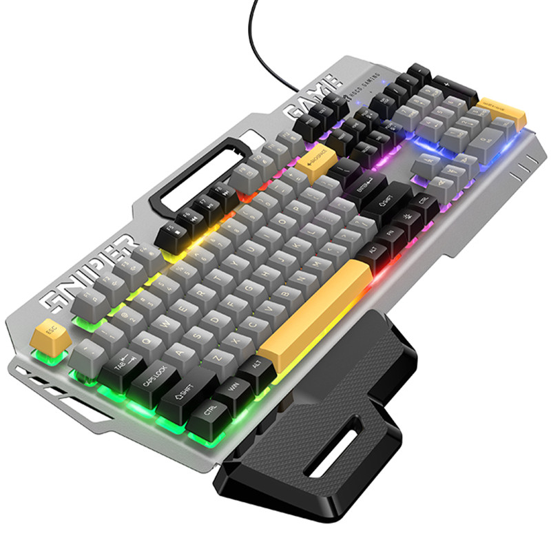 Уценка Клавиатура проводная Hoco GM702 Vistoso RGB (English Version) Херсон - изображение 5