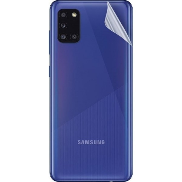 Задня захисна гідрогелева плівка DM для Samsung A31 Глянцева (Код товару:18700) Харків - зображення 3