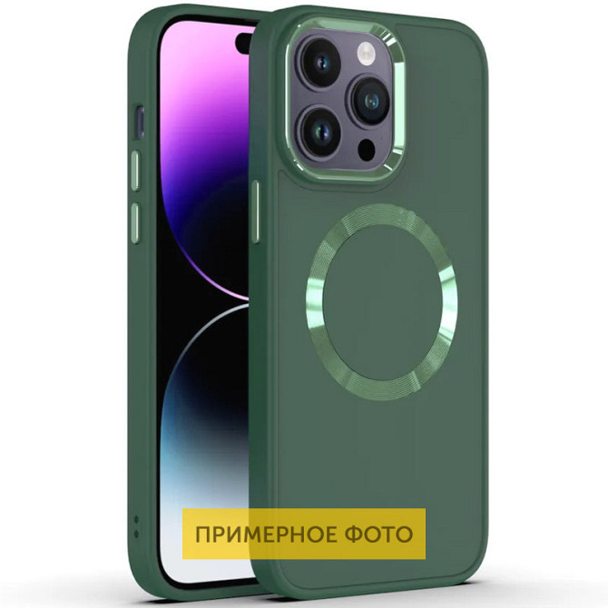 TPU чехол Bonbon Metal Style with MagSafe для Apple iPhone 16 Plus (6.7") Херсон - зображення 1