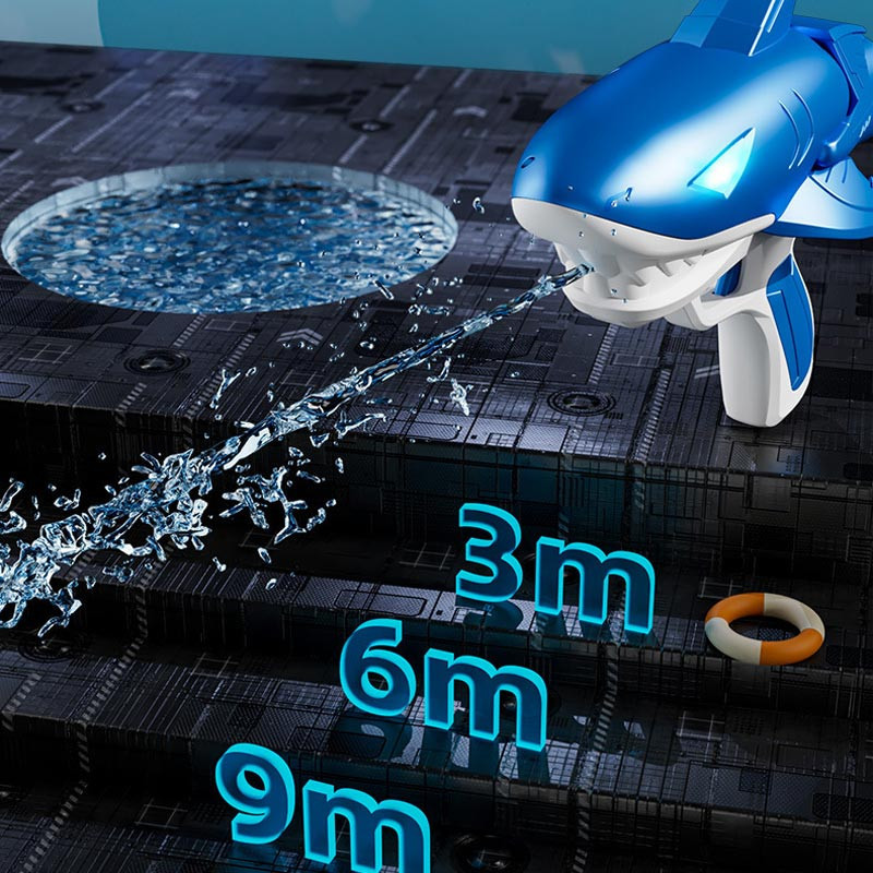 Водный аккумуляторный пистолет Shark Water Gun 185-68 (300ml) with lithium battery Херсон - изображение 5