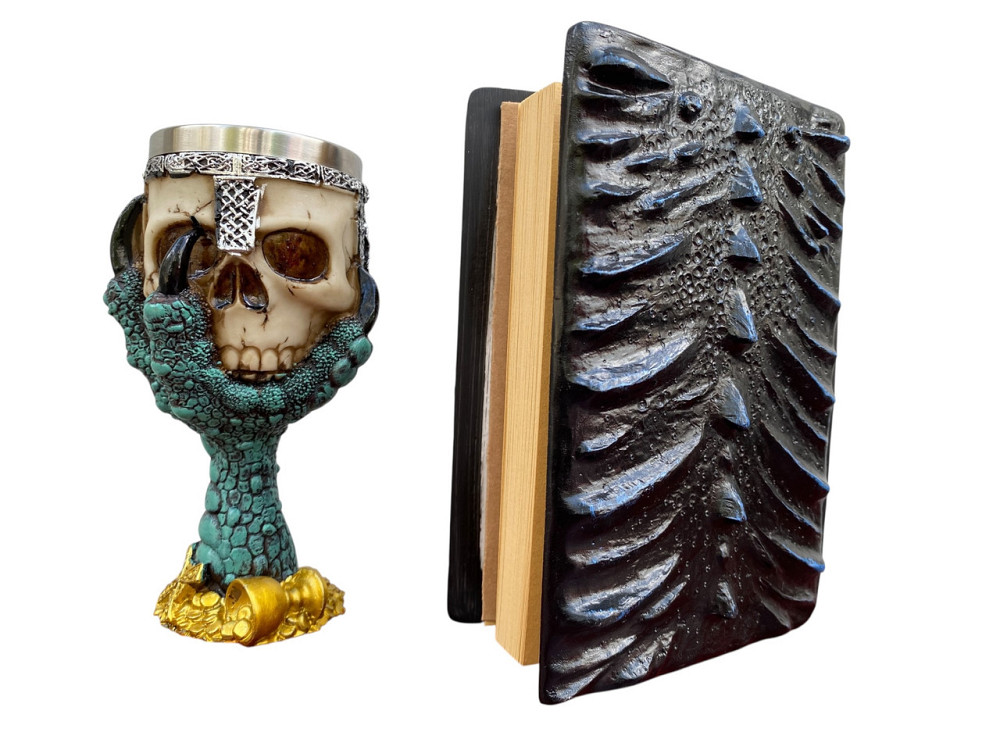 Подарочный набор Бокал 3 Лапа Дракона и Блокнот 3 «Книга теней и Глубин» Київ - зображення 2