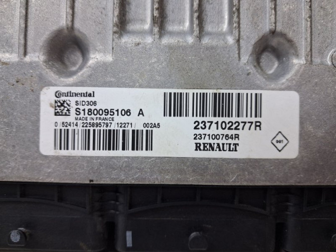 Блок управления двигателем Dacia Duster HS 1.5 DIESEL K9K 2010 (б/у) Київ - зображення 4
