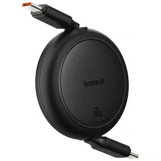 Дата кабель Baseus Free2Pull Mini Retractable Type-C to Type-C 60W (1m) (P10364500) Херсон