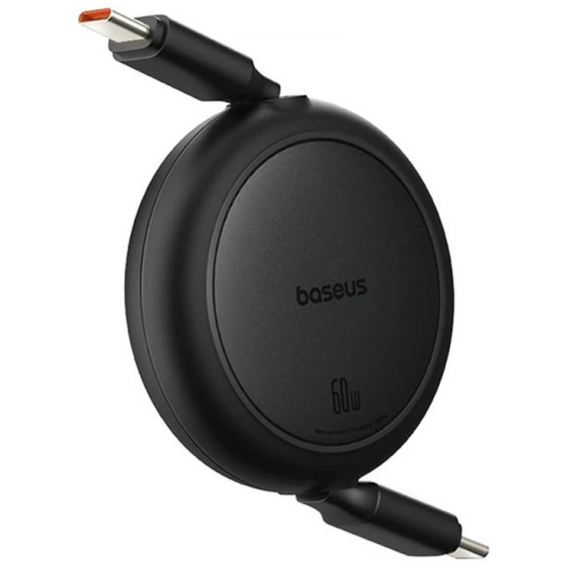 Дата кабель Baseus Free2Pull Mini Retractable Type-C to Type-C 60W (1m) (P10364500) Херсон - зображення 3