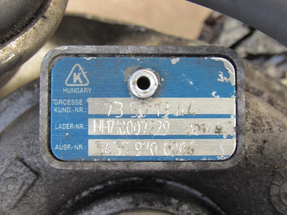 Турбина Opel Combo 1.3 CDTI 2001-2011 (73501344) Ковель - зображення 4