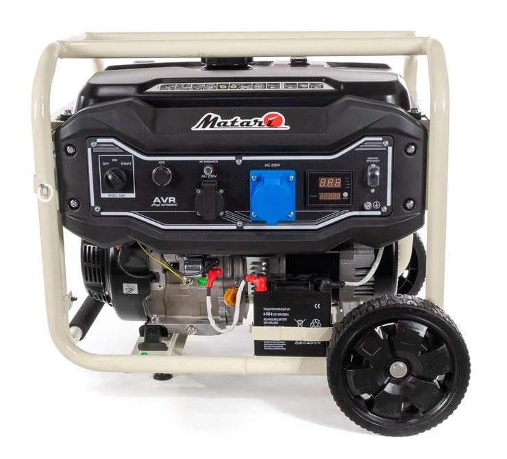 Сучасний бензогенератор Matari MH9000EA від дилера Київ - зображення 2