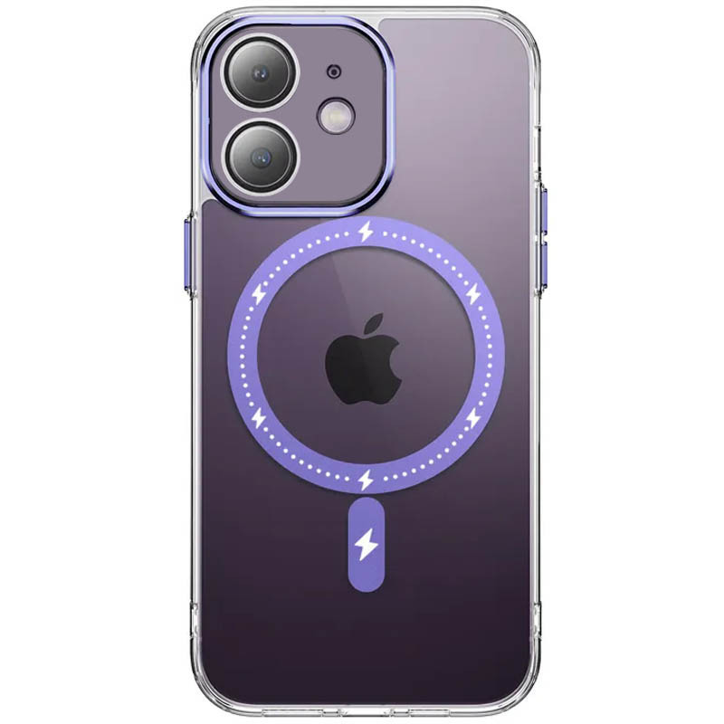 Чехол TPU+PC Colorful with Magnetic Fit для Apple iPhone 12 (6.1") Херсон - зображення 3