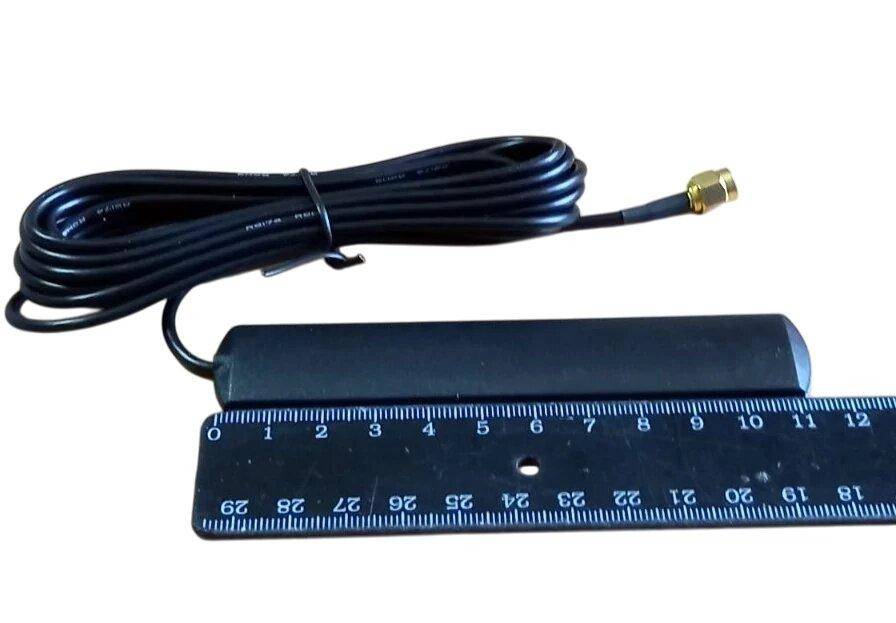 Антенна универсальная на липучке 840-6000MHz 3dBi, до 50W с SMA-male разъемом, 115х22 мм Днепр - изображение 11