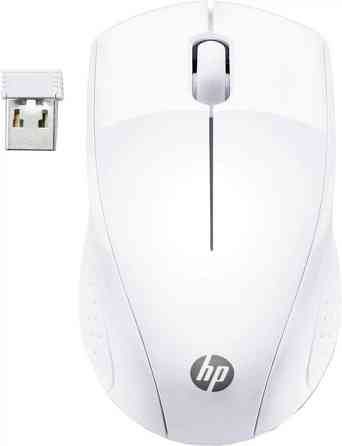 Мышь компьютерная безпроводная HP 220 Snow White 7KX12AA белая Киев