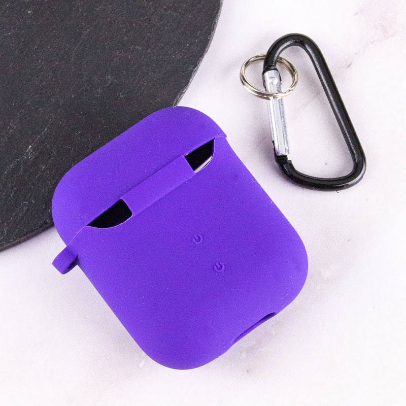 Уценка Силиконовый футляр с микрофиброй для наушников Airpods 1/2 Херсон - изображение 4