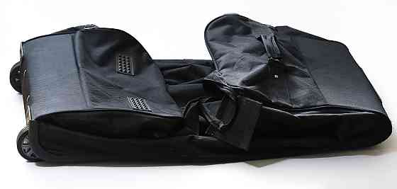 Велика сумка із висувною ручкою на колесах, компактна, збірна. Вишгород