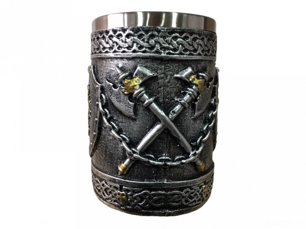 Кружка Чашка 3D Со Львов Топоры Лев в Щите Київ - зображення 7