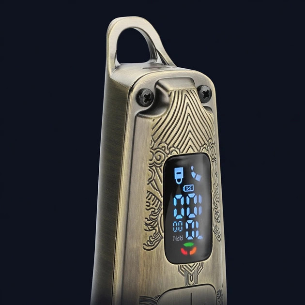 Машинка для стрижки аккумуляторная VGR V-005 8 Вт золотистая Київ - зображення 4