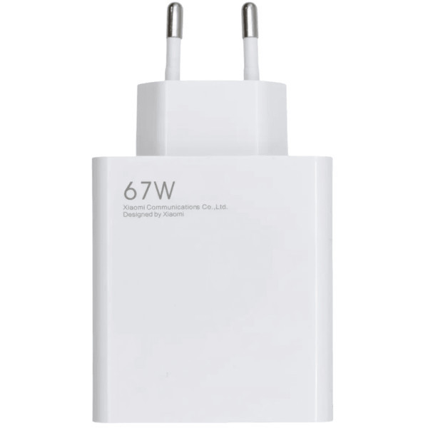 Мережевий зарядний пристрій Xiaomi 67W White (MDY-14-EW) OEM Харків - зображення 1