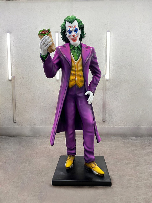 Створення рекламных та тематичних скульптур на замовлення Фігура Джокер Київ - зображення 4