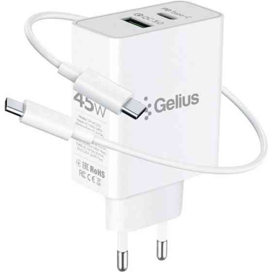МЗП Gelius X-Duo PRO GP-HC053 45W + cable Type-C White (Код товару:41958) Харків