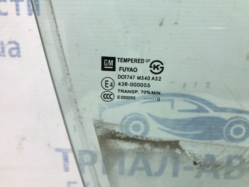 Стекло двери переднее правое Chevrolet Cruze J300 1.8 2009 (б/у) Київ - зображення 3