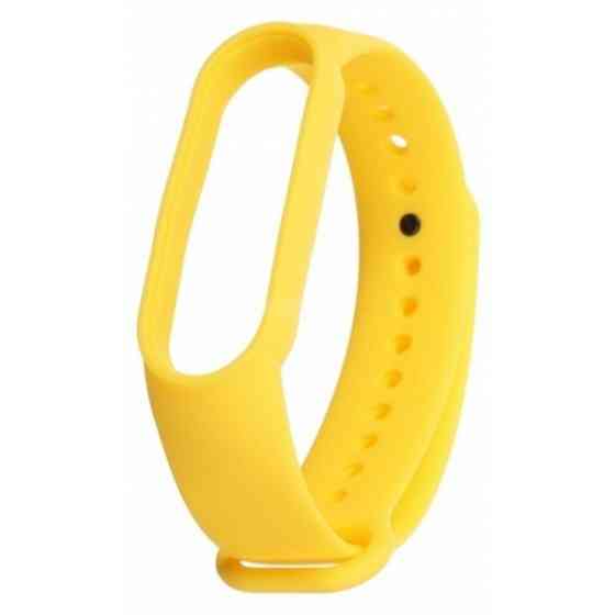 DM Ремінець для Фітнес-трекера Xiaomi Mi Band 5/6 Yellow (Код товару:11337) Харків