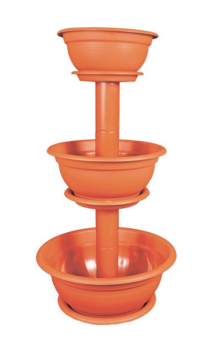 Комплект цветочных горшков ГОСПОДАР "КАСКАД" 92-8056 Харьков - изображение 1