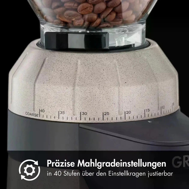 Кофемолка GRAEF CM8011EU 128 Вт песочная Київ - зображення 6