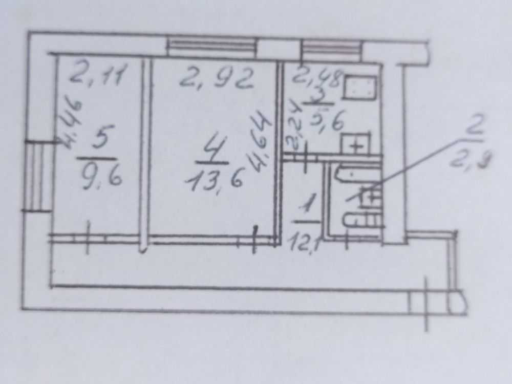 продажа 2-к квартира Днепр, Амур-Нижнеднепровский, 30000 $ Дніпро - зображення 12