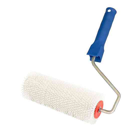 Валик аэрационный игольчатый MASTERTOOL 80/200 мм с ручкой 92-8020 Харьков