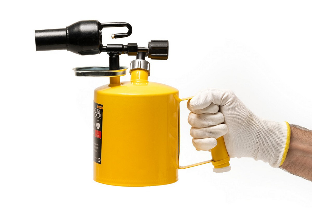 Лампа паяльная бензиновая MASTERTOOL 1.5 л 1100°С 32 мм 1200 г/час 0.25 МПа 44-5215 Харків - зображення 3