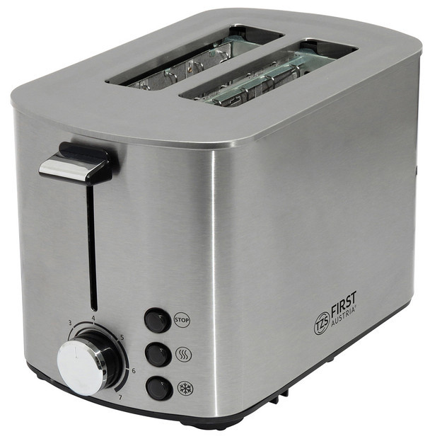 Тостер First FA-5367-3 850 Вт серебристый Київ - зображення 1