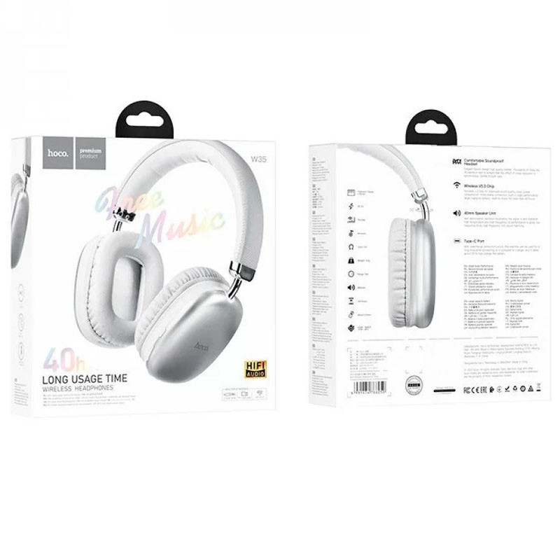 Уценка Накладные беспроводные наушники Hoco W35 Херсон - зображення 4