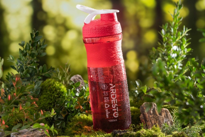 Пляшка Ardesto Smart bottle AR-2204-TR 1 л червона Київ - зображення 1