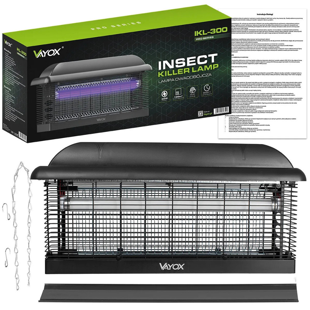 Знищувач комах Vayox IKL-300 Pro Series Одеса - зображення 6