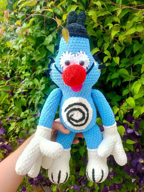 Кіт котик Оггі іграшка в'язана ручна работа подарунок сувенір hand made Нововолынск - изображение 4