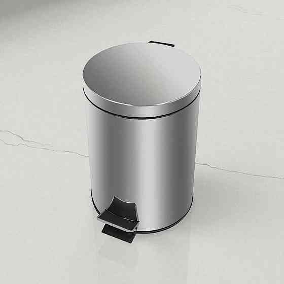Ведро из нержавеющей стали с педалью,30 л, глянец (0111 S) Київ