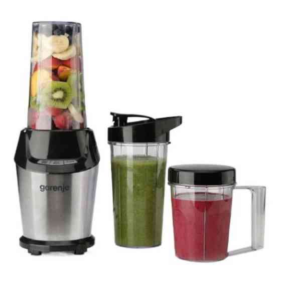 Фитнес-блендер Gorenje BN 1000 BK 1000 Вт серебристый Київ