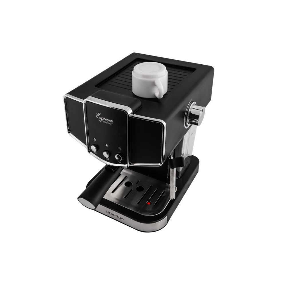 Кофеварка рожковая Liberton LCM-2205 950 Вт черная Киев - изображение 3
