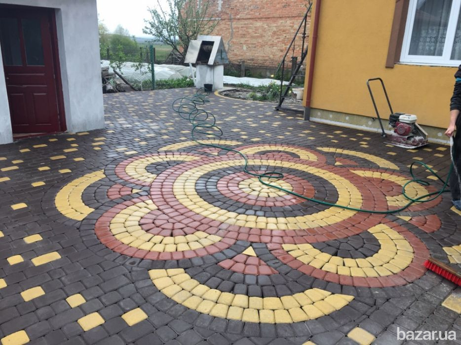 Укладка асфальта.Асфальтирование. Укладання тротуарної плитки.бруківка Рівне - зображення 10
