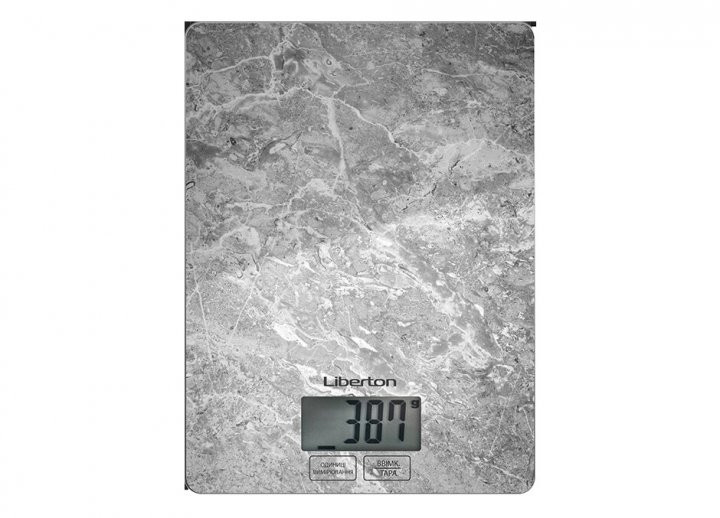 Весы кухонные Liberton LKS-0701 8 кг серые Київ - зображення 1