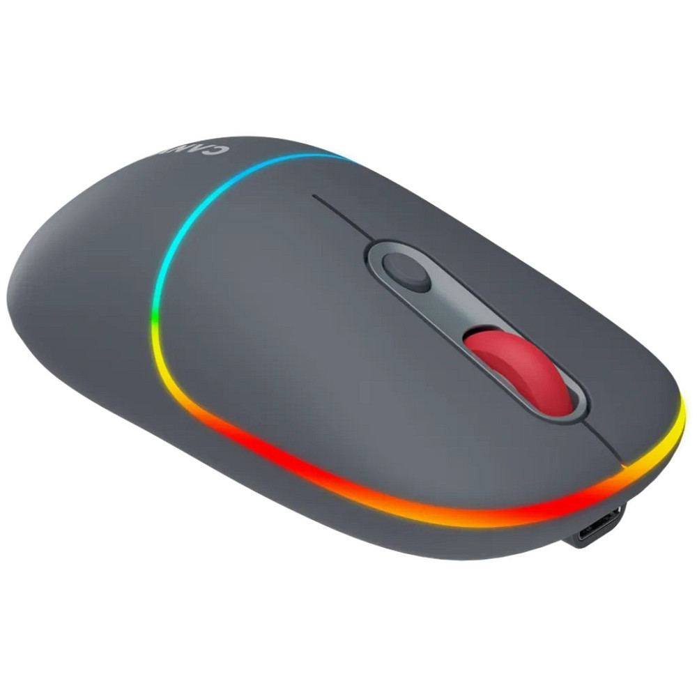 Мышь компьютерная безпроводная Canyon CNS-CMSW22DG серая Киев - изображение 5