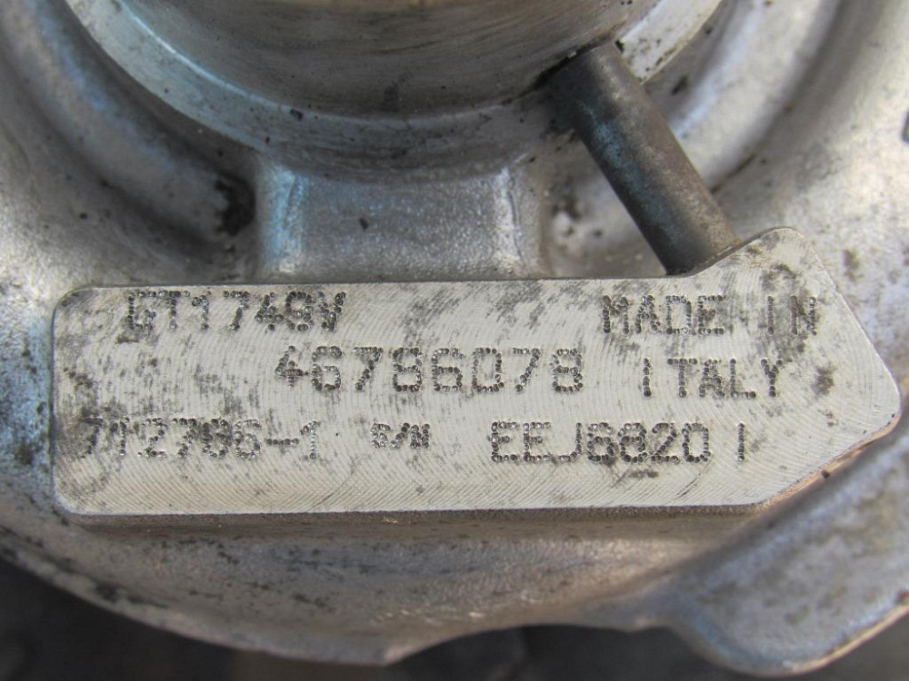 Турбина Fiat Doblo 1.9 JTD 2000-2005 (46786078) Ковель - зображення 4