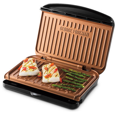 Электрогриль George Foreman Fit Grill Сopper Medium 25811-56 1630 Вт Київ - зображення 1
