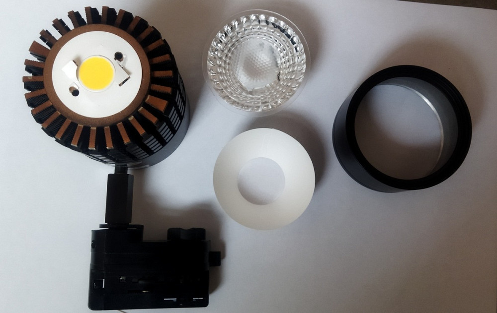 Світлодіодний прожектор круглий Interlight IL-T36R36K3 Львов - изображение 6