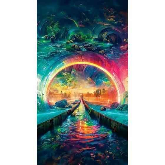 Garry Plotter Захисна вінілова плівка GP Texture Armor на корпус телефону (Мандри в невідоме) (Код т Харків