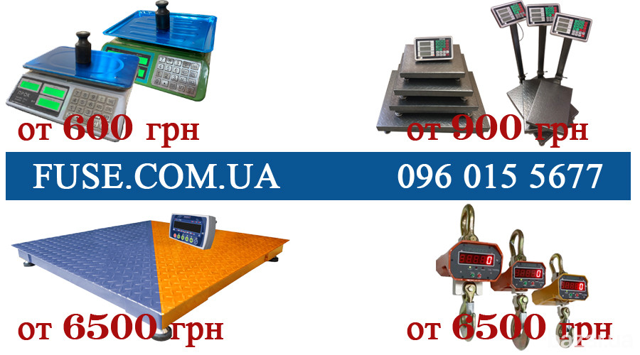 Весы для торговли и склада Вільнянськ - зображення 1