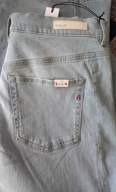 Продам голубые джинсы REPLAY Baggy, Модель WB 520,000 M3DF604 Новые! Київ - зображення 2