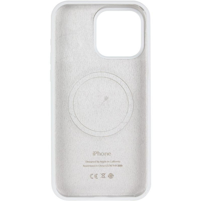 Чехол Silicone Case Full Protective (AA) V2 with MagSafe для Apple iPhone 15 Pro Max (6.7") Херсон - зображення 3