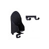 ДЕРЖАТЕЛЬ НАСТЕННЫЙ И КРЮЧОК JVD® IRON GUARD ДЛЯ УТЮГА И ДОСКИ VINCI И VIVO (ЧЕРНЫЙ) Київ